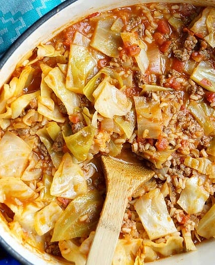 Unstuffed Cabbage Rolls