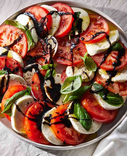 Caprese Salad with Balsamic Reduction