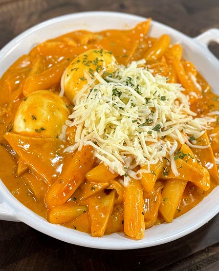 이제 집에서도 로제떡볶이 만들수 있어요!!