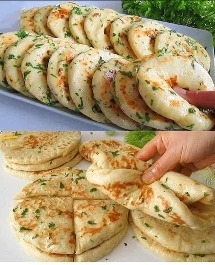 Vegan Garlic Flatbread