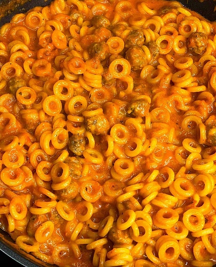 Homemade Spaghetti-o’s