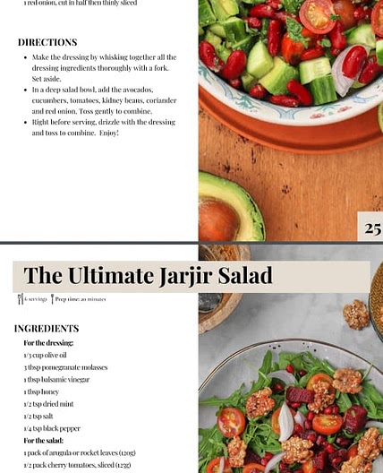 Avocado salad