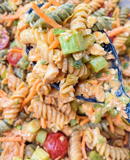 Buffalo Chicken Pasta Salad