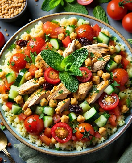 Taboulé au poulet