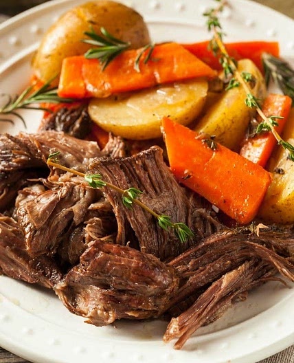 Beef with Roast Potato