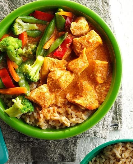 Thai Red Curry Chicken & Vegetables