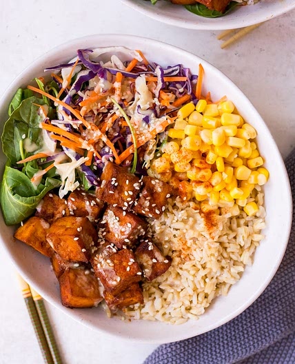BBQ Tofu Bowl