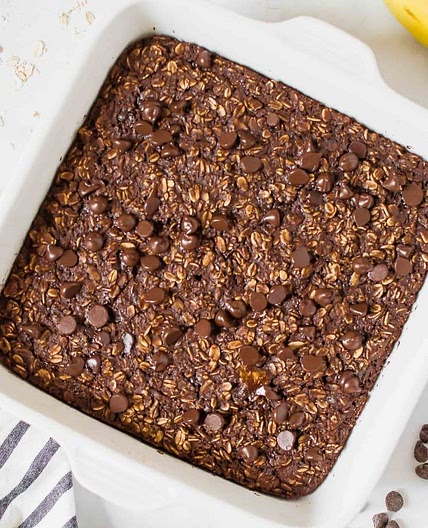 Chocolate Baked Oats Meal Prep