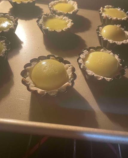 Egg tarts (hongkong style) 