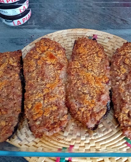 Berenjenas rellenas al horno