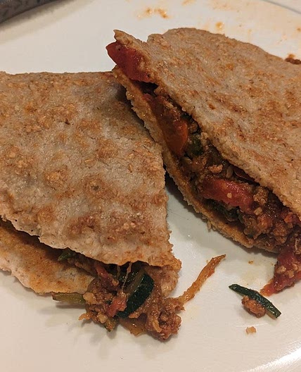 Spaghetti Tacos with Zoodles