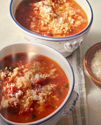 Spicy Sausage and Rice Soup