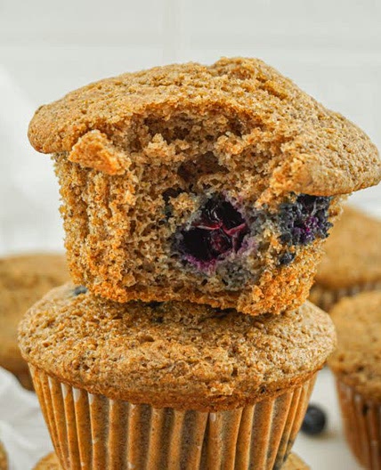 Blueberry Flax Muffins