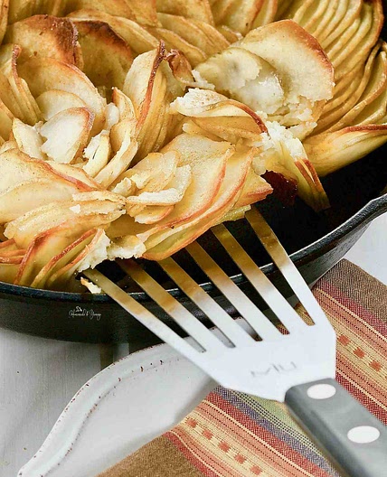 Cast Iron Spiral Skillet Potatoes
