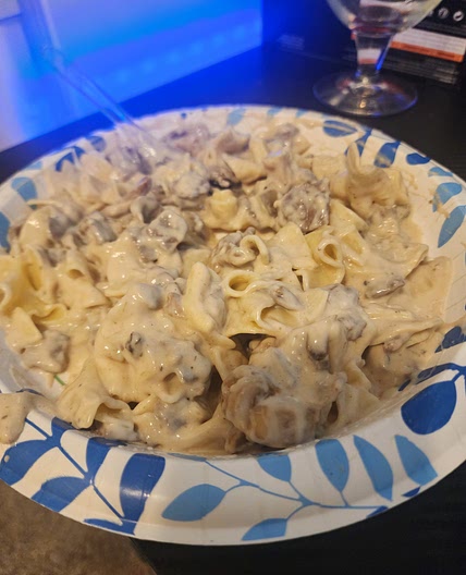 Stovetop Beef Stroganoff
