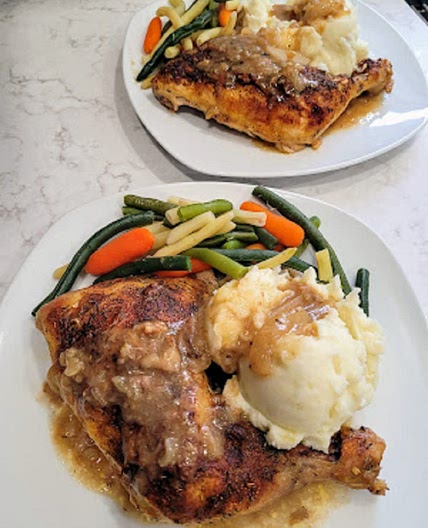 Chicken in Onion Gravy