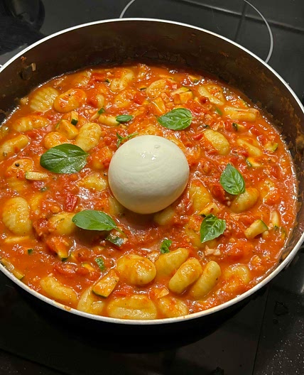 Tomato Buratta Gnocchi 