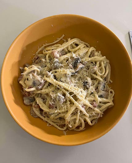 Creamy lemon pasta