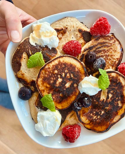 High Protein Pancakes (no protein powder)