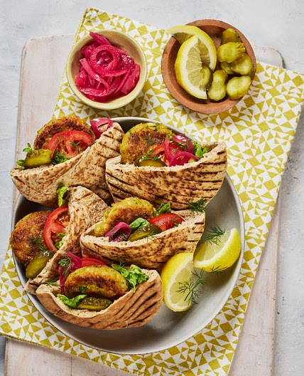 Falafel burgers