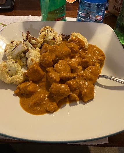 Butter Curry Chicken (no ingredients)