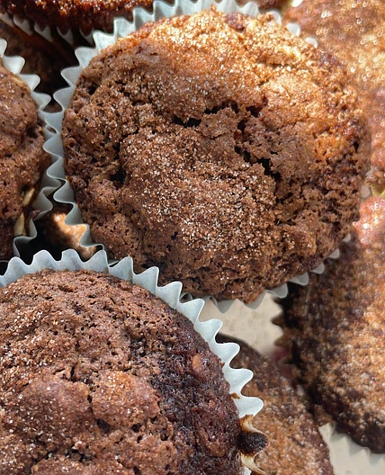 Flax Banana Muffins 