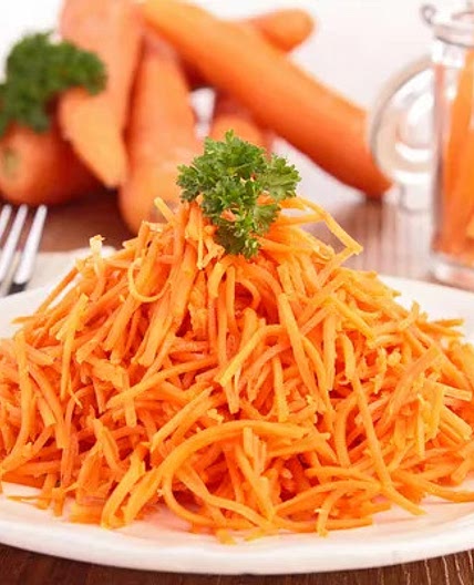 Salade de carottes râpées