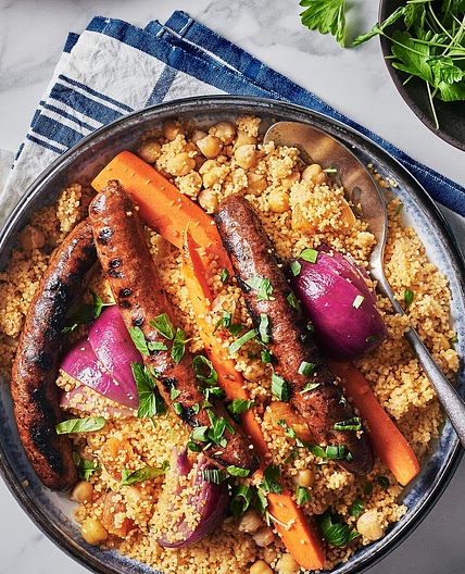 Hearty Vegetable and Apricot Couscous