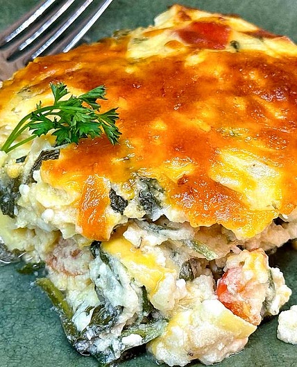 Creamy Spinach Artichoke Mashed Potato Casserole Recipe With a Protein-Rich Secret Ingredient | Casseroles | 30Seconds Food