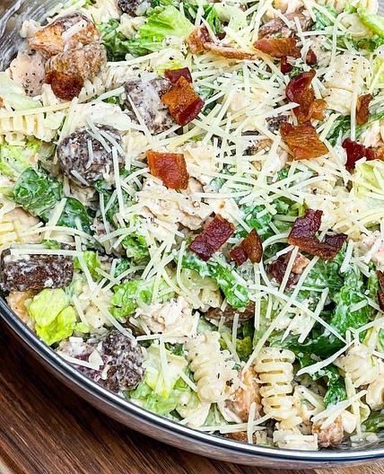 Chicken Caesar Pasta Salad