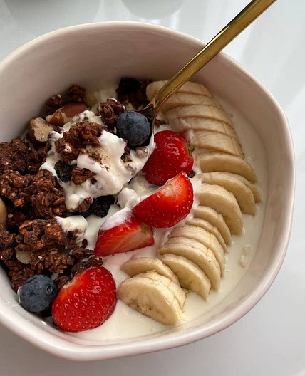 Greek yogurt bowl