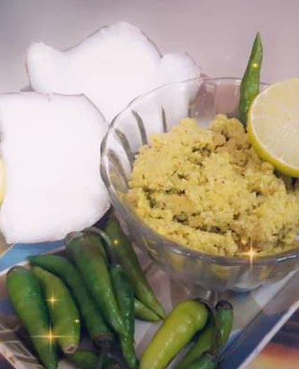 नारियल की चटनी (nariyal ki chutney recipe in Hindi)