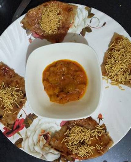 टमाटर मसूर दाल पराठा (Tamatar Masoor dal paratha recipe in Hindi)