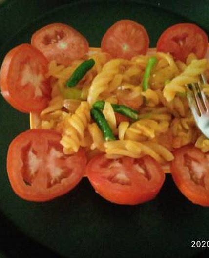 टमाटर पास्ता (tamatar pasta recipe in Hindi)