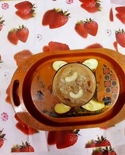 एप्पल मिल्क शेक (apple milkshake recipe in hindi)