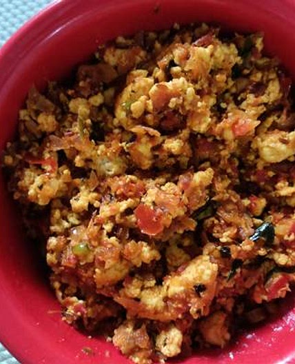 पनीर भुर्जी (paneer bhurji recipe in hindi)