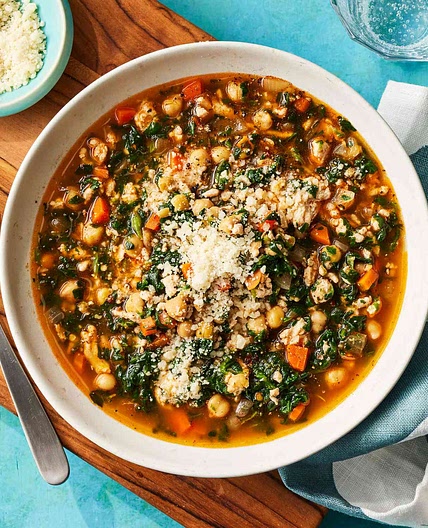 Hearty Chickpea & Spinach Stew