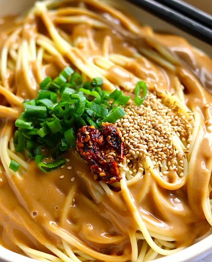 10 minute Sesame Noodles