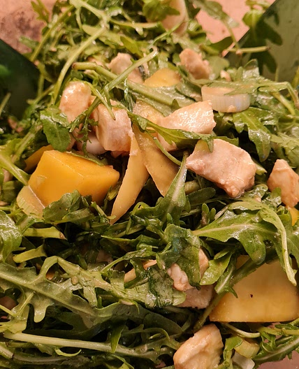 Mango Rucola Salat