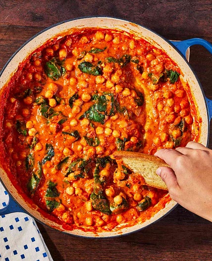 Chickpeas alla Vodka