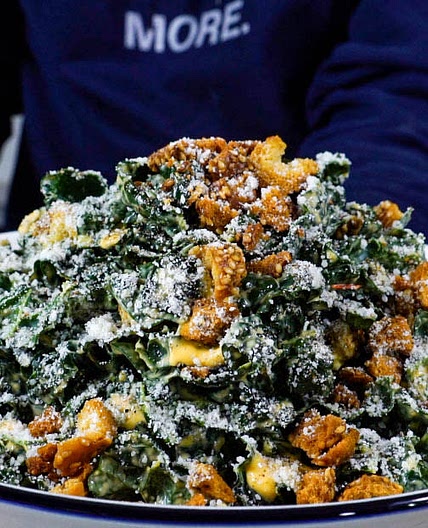 Spicy Kale Caesar