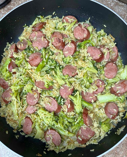 Sausage and Rice Skillet