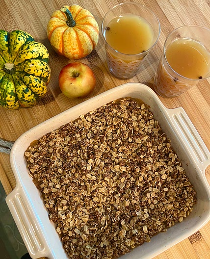 Warm Vegan Apple Crisp Recipe | Gluten-Free & Irresistible!