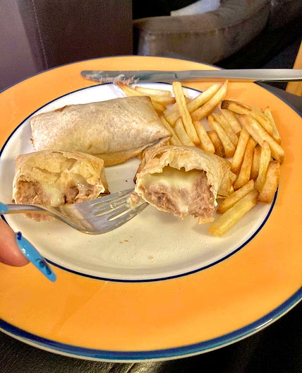Baked tuna melt tortillas 