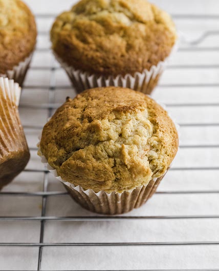 Healthy Banana Carrot Muffins