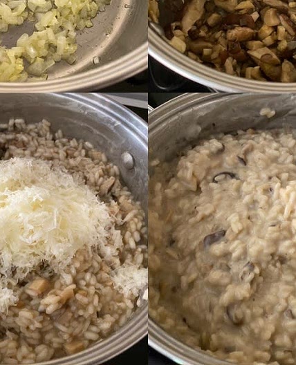 Risotto mushrooms (Maria recipe)