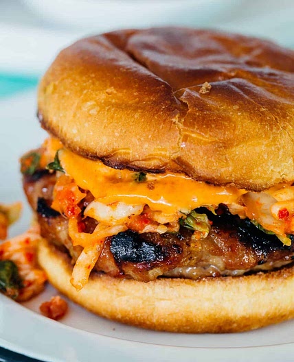 Bulgogi Kimchi Burger