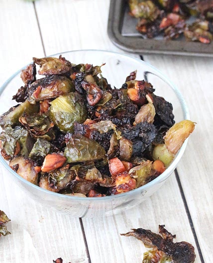Candied Brussels Sprouts-Gluten-free & Vegan