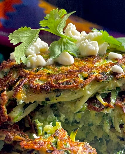 Tex-Mex Zucchini Pancakes