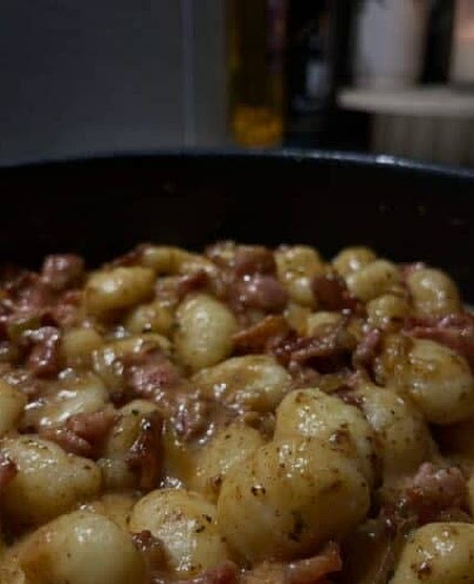Brie and Bacon Gnocchi